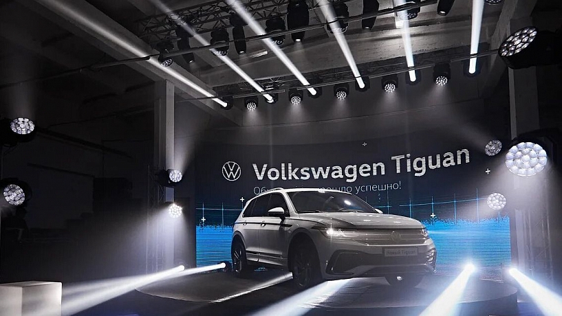 В Минске прошла презентация нового Volkswagen Tiguan